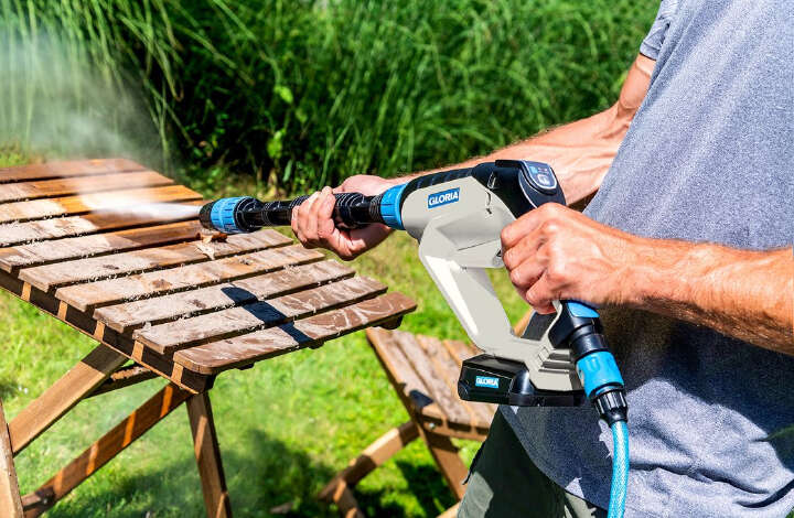 GLORIA MultiJet li-on 18V Bosch Power4all o. Akku